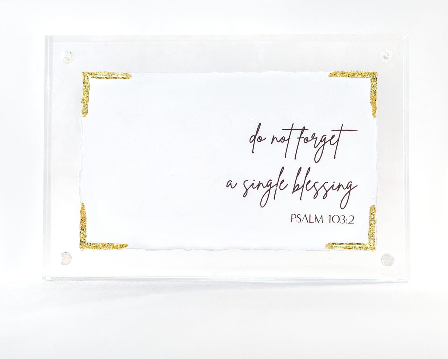 4x6 Acrylic Scripture Frame